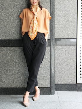 「Switch（スウィッチ）のアイテム」を使った、ikuさん（レディース・160cm）の夏コーディネート