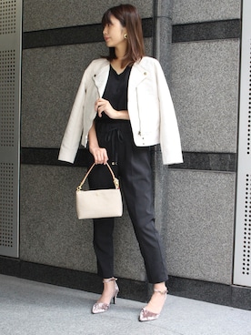 「Switch（スウィッチ）のアイテム」を使った、ikuさん（レディース・160cm）の秋コーディネート