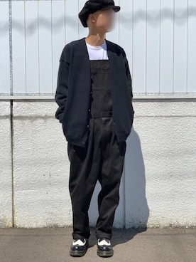 「NEAT（ニート）のアイテム（オールインワン・サロペット）」を使った、ゆうさん（メンズ・170cm）の春コーディネート