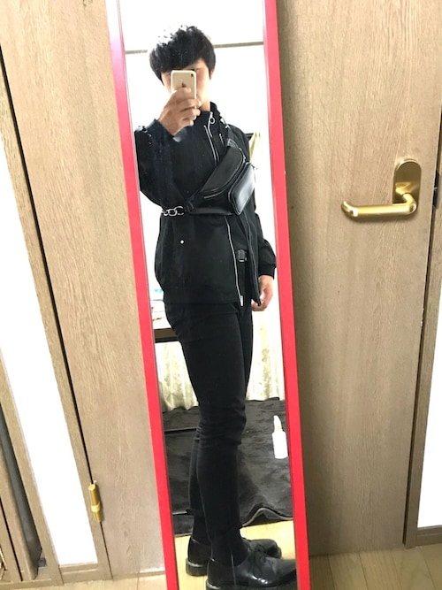 すみだ Wegoのボディバッグ ウエストポーチを使ったコーディネート Wear