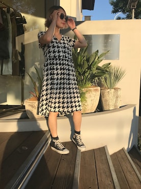 「VERYNERD（ベリーナード）のアイテム」を使った、chieさん（レディース・147cm）の春コーディネート