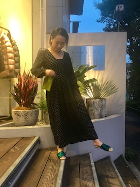 「tinsels（ティンセルス）のアイテム」を使った、chieさん（レディース・147cm）の夏コーディネート