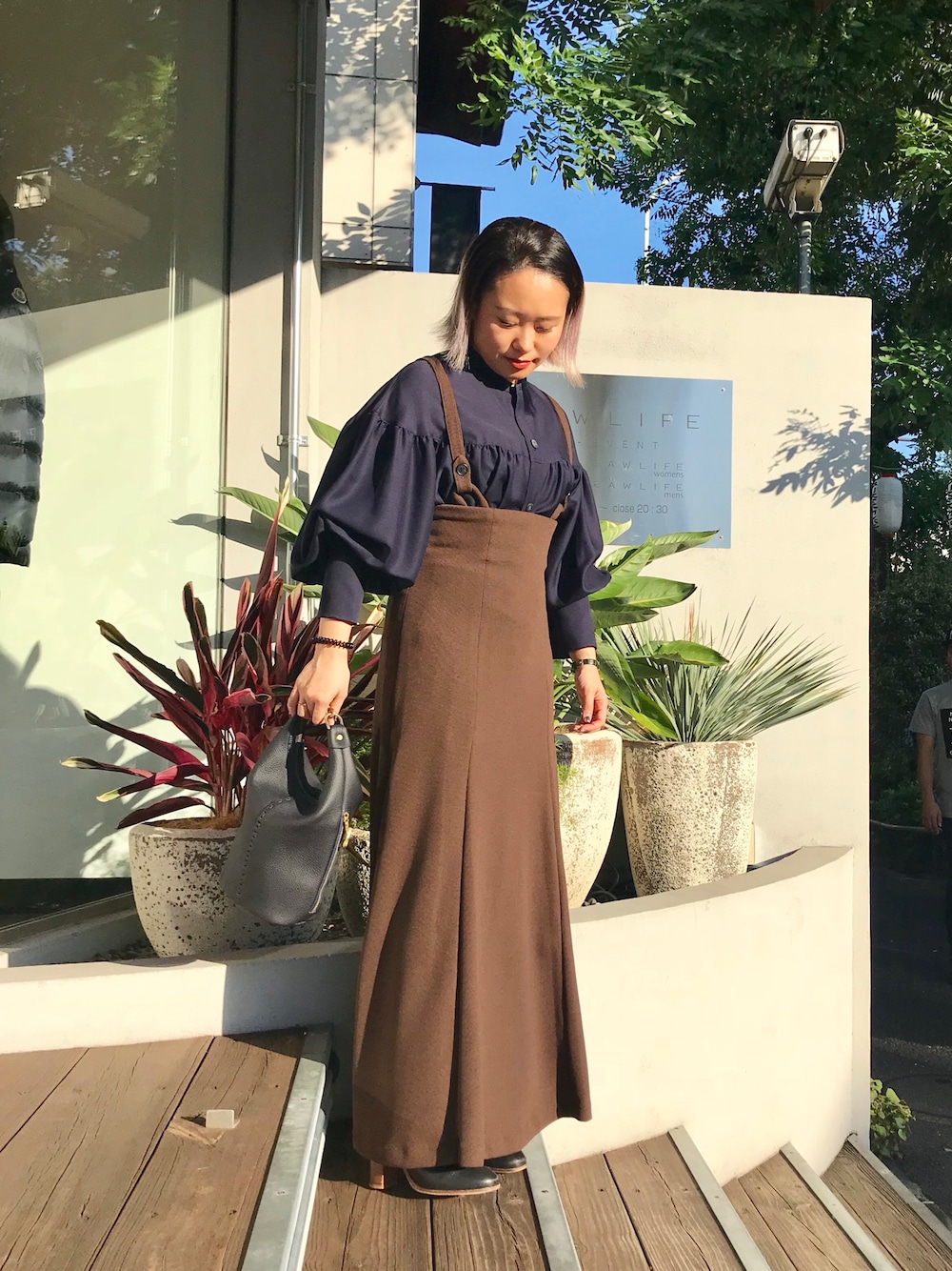 CLANE（クラネ）の「CLANE/クラネ/UP WAIST JUMPER SKIRT  