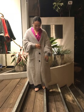 「SUZiE WiNKLE（スージー ウィンクル）のアイテム」を使った、chieさん（レディース・147cm）の冬コーディネート