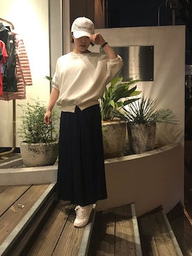 「SUZiE WiNKLE（スージー ウィンクル）のアイテム」を使った、chieさん（レディース・147cm）の冬コーディネート