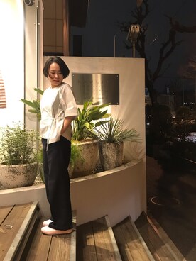 「otoaa（オトアー）のアイテム」を使った、chieさん（レディース・147cm）の冬コーディネート