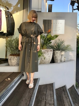 「ARCHI（アーキ）のアイテム」を使った、chieさん（レディース・147cm）の春コーディネート