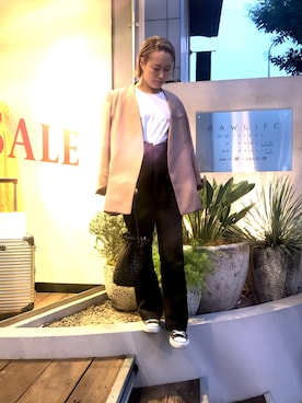 「ARCHI（アーキ）のアイテム」を使った、chieさん（レディース・147cm）の夏コーディネート