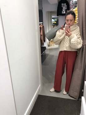 「LOQ（ロック）のアイテム」を使った、chieさん（レディース・147cm）の冬コーディネート