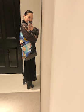 「アイテム（スマホケース/カバー）」を使った、chieさん（レディース・147cm・30代）の冬コーディネート