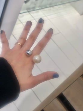 「アイテム（リング）」を使った、chieさん（レディース・146cm・30代）の冬コーディネート