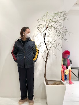 「MONCLER GENIUS（モンクレールジーニアス）のアイテム」を使った、chieさん（レディース・146cm）の春コーディネート