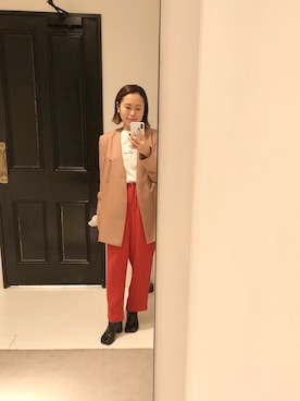 「ロイヤルフラッシュ」｜「アイテム（ブーツ）」を使った、chieさん（レディース・146cm）の春コーディネート