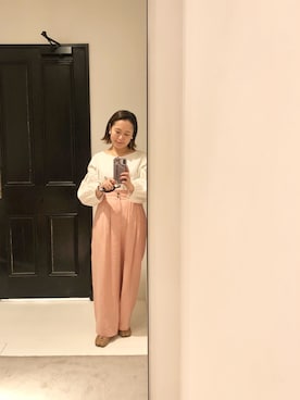 「アイテム（スマホケース/カバー）」を使った、chieさん（レディース・146cm・30代）の春コーディネート