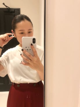 「ロイヤルフラッシュ」｜「アイテム（アクセサリー）」を使った、chieさん（レディース・146cm）の春コーディネート