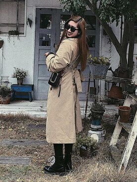 ayaneさん（レディース・159cm）の秋コーディネート