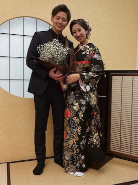 「成人式」｜「アイテム（その他）」を使った、ayaneさん（レディース・160cm）の冬コーディネート
