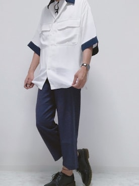 「インスタやってます」｜「アイテム（アクセサリー）」を使った、♣️YUYA♣️さん（メンズ・175cm）の夏コーディネート