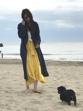 「はだし」｜えりお♡さん（レディース・160cm）の夏コーディネート