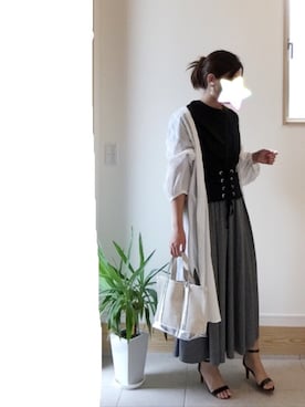 moryさん（レディース・154cm）の夏コーディネート