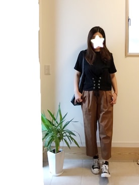 moryさん（レディース・154cm）の夏コーディネート