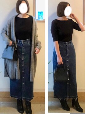 moryさん（レディース・154cm）の秋コーディネート