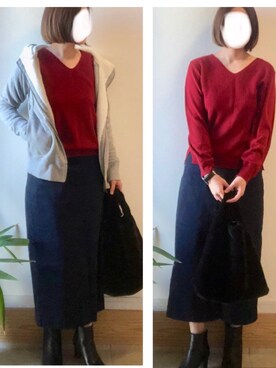 moryさん（レディース・154cm）の秋コーディネート