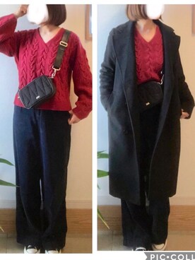 moryさん（レディース・154cm）の冬コーディネート