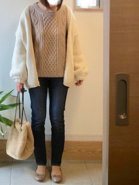 moryさん（レディース・154cm）の冬コーディネート