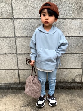 「韓国子ども服」｜社長さん（キッズ・100cm）の春コーディネート