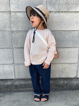 社長さん（キッズ・100cm）の春コーディネート