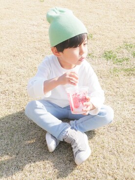 社長さん（キッズ・100cm）の春コーディネート