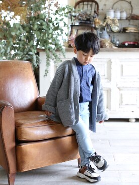 「韓国子ども服」｜社長さん（キッズ・100cm）の春コーディネート