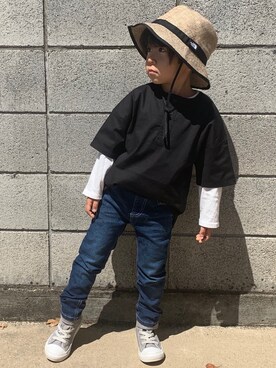 社長さん（キッズ・100cm）の春コーディネート