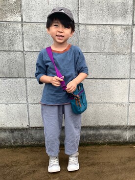 社長さん（キッズ・100cm）の夏コーディネート