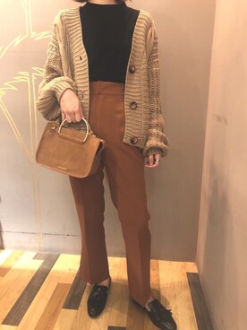 m e iさん（レディース・157cm）の秋コーディネート