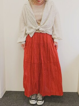 ol_izmm_さん（レディース・152cm）の春コーディネート