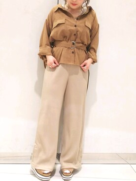 ol_izmm_さん（レディース・152cm）の春コーディネート