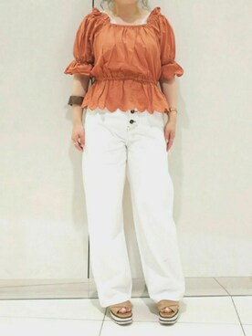 ol_izmm_さん（レディース・152cm）の夏コーディネート