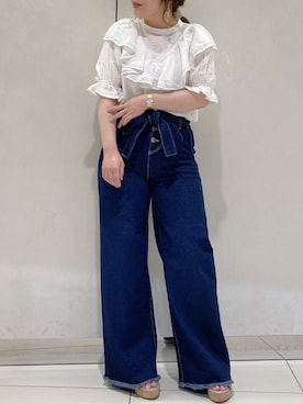 ol_izmm_さん(レディース・153cm)の春コーディネート