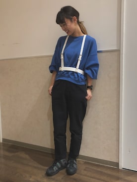 かほてぃさん(レディース・162cm)の春コーディネート