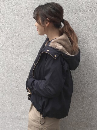 SLOBE IENA（スローブイエナ）の「《WEB限定》エコファーライナー付き 
