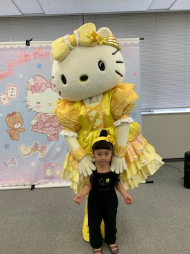 「2歳10ヶ月」｜「アイテム（オールインワン・サロペット）」を使った、HANNAさん（キッズ・90cm）の夏コーディネート