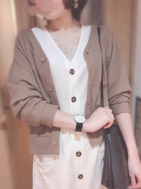 「Avail（アベイル）のアイテム（レギンス/スパッツ）」を使った、えみ氏¨̮さん（レディース・159cm）の春コーディネート