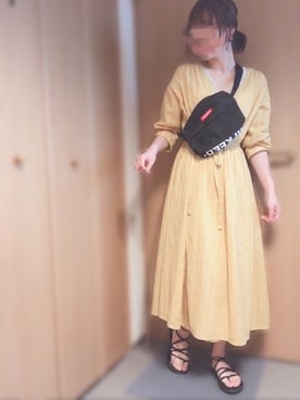 「Teva（テバ）の＜TEVA（テバ）＞∴VOYA INFINITY ボヤインフィニティ サンダル ◆（サンダル）」を使った、えみ氏¨̮さん（レディース・159cm）の夏コーディネート