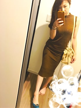 「BEAU'RE SECOND（ビュレセカンド）のアイテム」を使った、Mihostさん（レディース・157cm）の春コーディネート