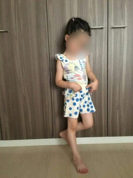 「タンキニ」｜sayoungさん（キッズ・110cm）の夏コーディネート
