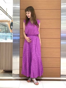 「アイテム（ワンピース、その他）」を使った、アン レクレ/en recreさん（レディース・160cm）の秋コーディネート