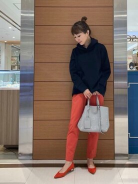 「sweater」｜アン レクレ/en recreさん（レディース・160cm）の秋コーディネート