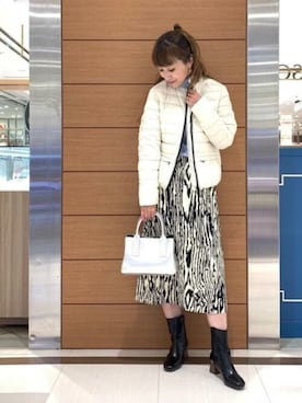 「MILOS（ミロス）のアイテム」を使った、アン レクレ/en recreさん（レディース・160cm）の秋コーディネート